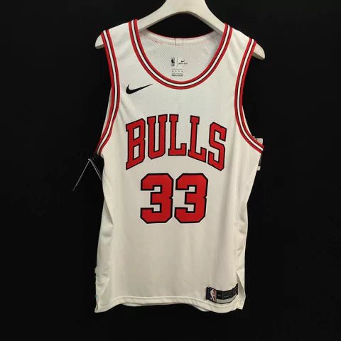 Regata NBA Chicago Bulls Icon Edition Authentic Pippen 33 - Branca