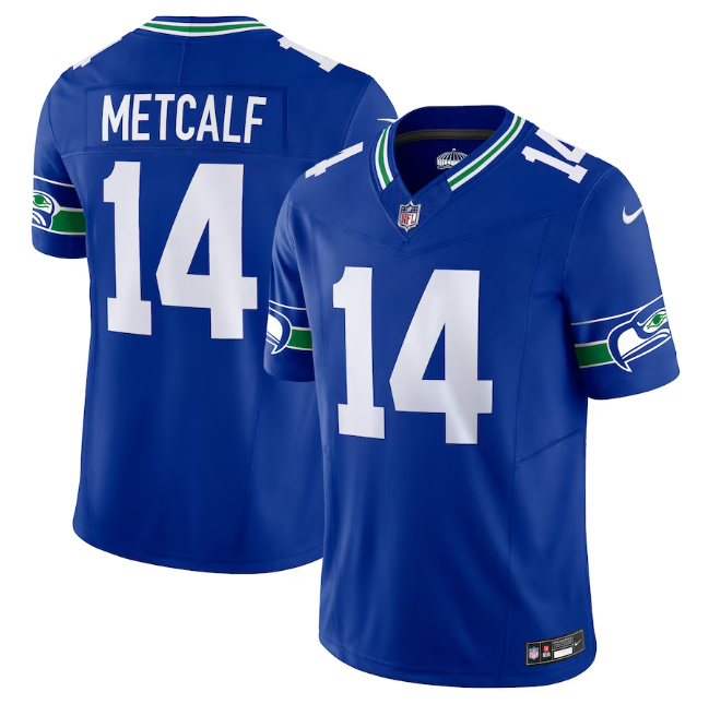 Camisa NFL Seattle Seahawks Vapor F.U.S.E. Limited Jersey Azul - Imagem 2