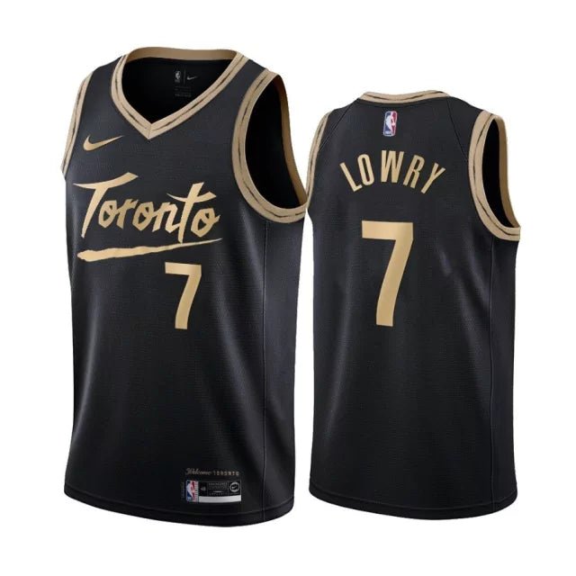 Regata NBA Toronto Raptors City Edition 20/21 Swingman Authentic Lowry 7 - Preta