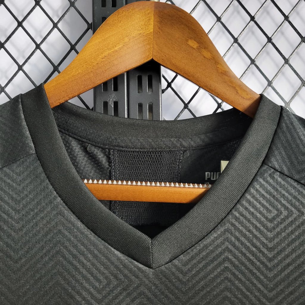 Camisa Retrô Borussia Dortmund 2019/20 Edição Especial 110 Anos Masculina Preta - Imagem 9