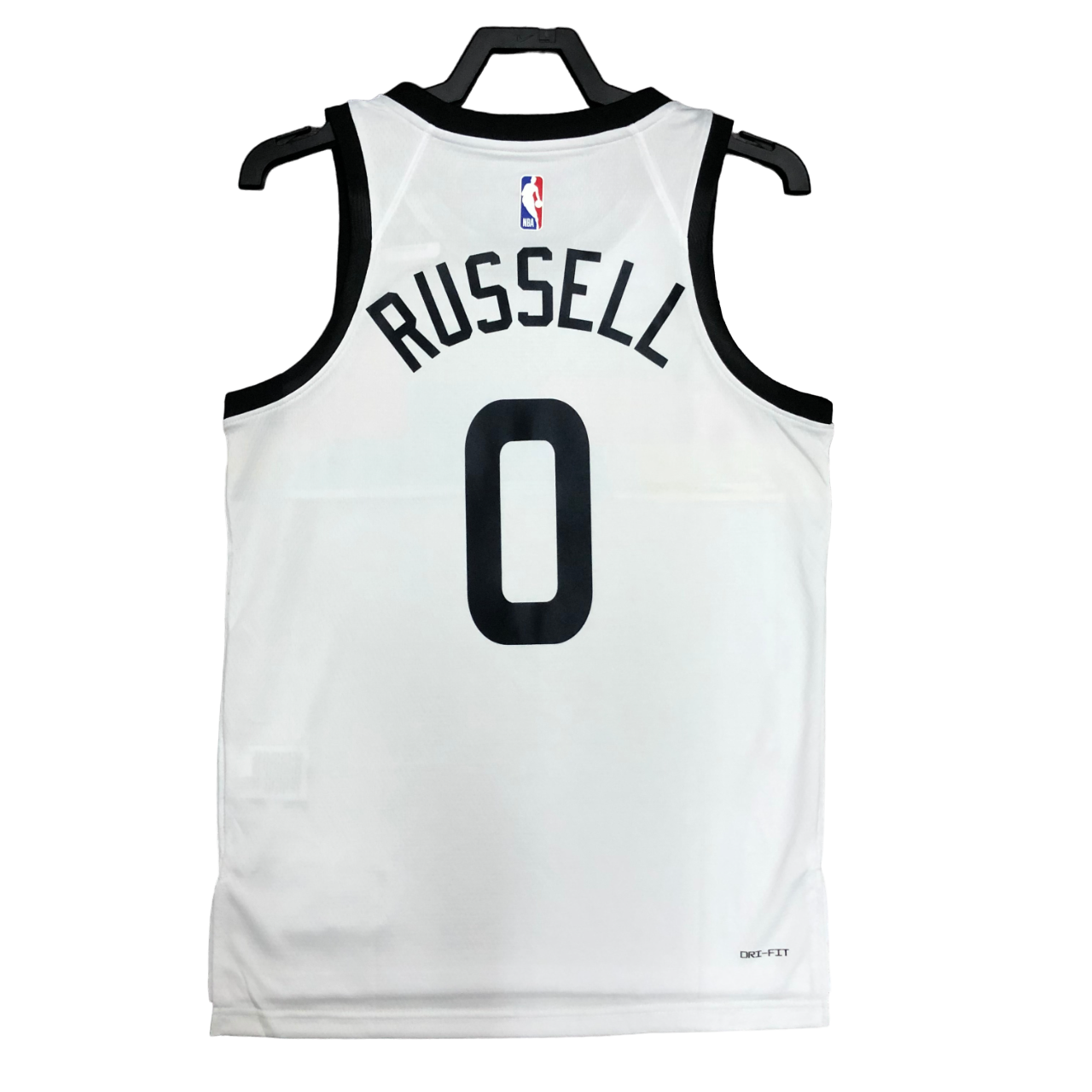 Regata NBA Minnesota Timberwolves City Edition Authentic Russell 0 - Branca - Imagem 2