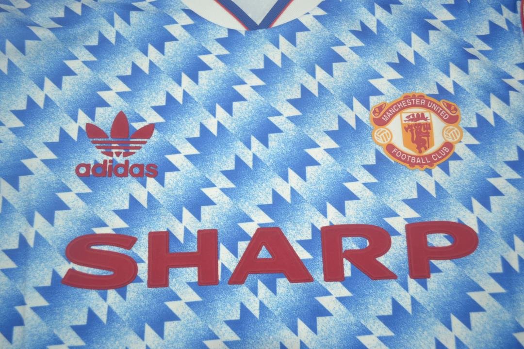 Camisa Manchester United Away - Versão Retrô 90/92 "Cantona" Nº 7 - Imagem 3