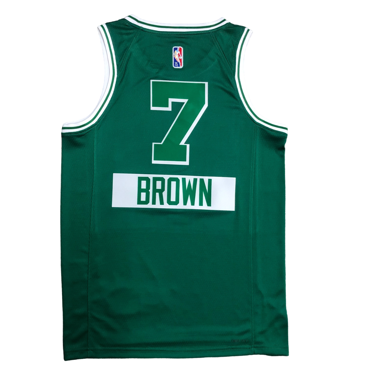 Regata NBA Boston Celtics City Edition Authentic Brown 7 - Verde - Imagem 2