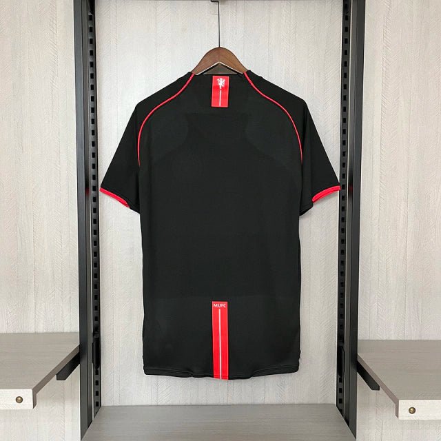 Camisa Retrô Manchester United III Third 2007/08 Masculino Preta - Imagem 2