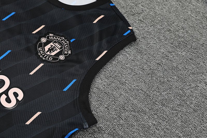 Kit de treino Manchester United 23/24 - Preto I - Imagem 7