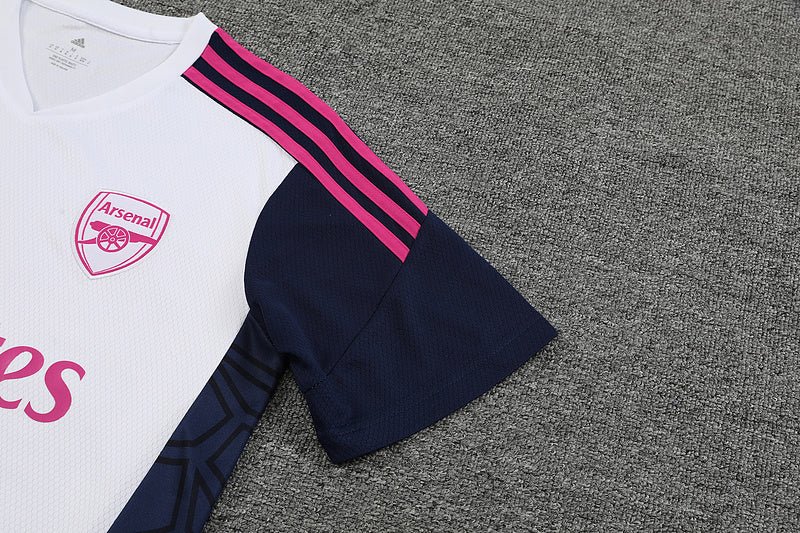 Camiseta Arsenal 23/24 - Treino - Branco - Imagem 5