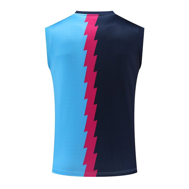 Regata Arsenal 23/24 - Treino - Azul Claro/Preto - Imagem 2