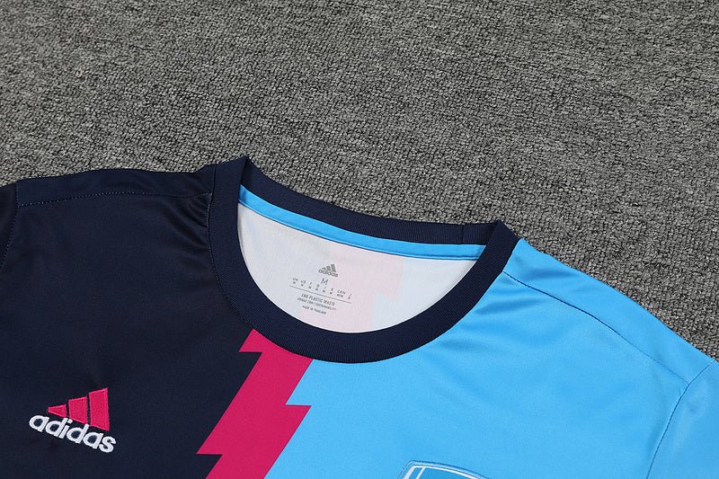 Kit Treino Arsenal II 23/24 - Azul Claro/Preto - Imagem 3