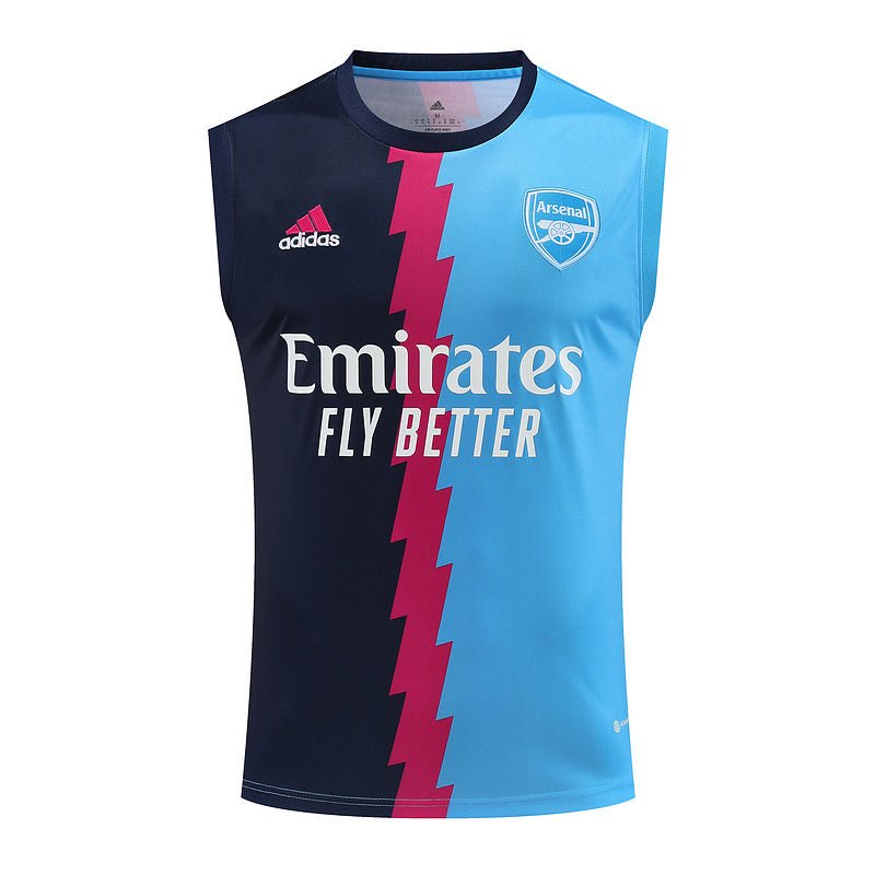 Regata Arsenal 23/24 - Treino - Azul Claro/Preto - Imagem 5