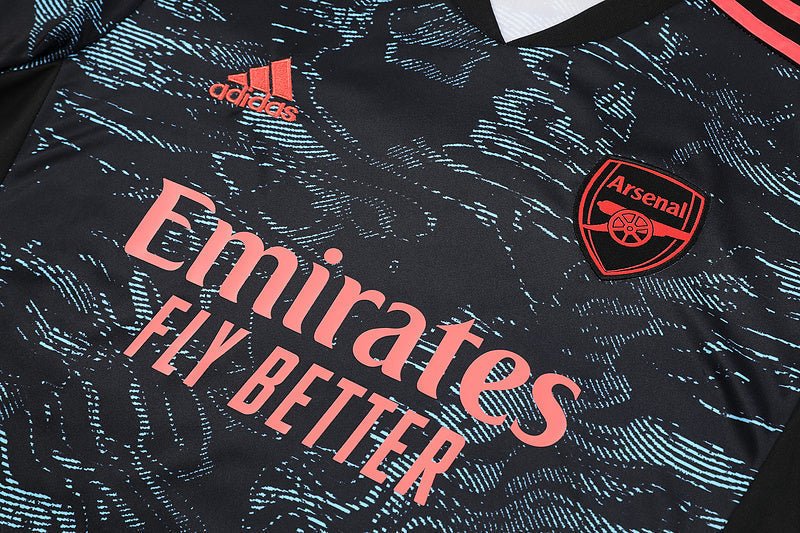 Camiseta Arsenal 23/24 - Treino - Azul Escuro - Imagem 5