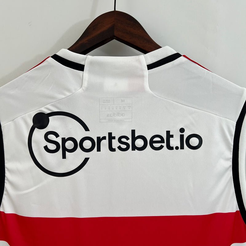 Camisa Regata do São Paulo Home I 23/24 - Branco - Imagem 4