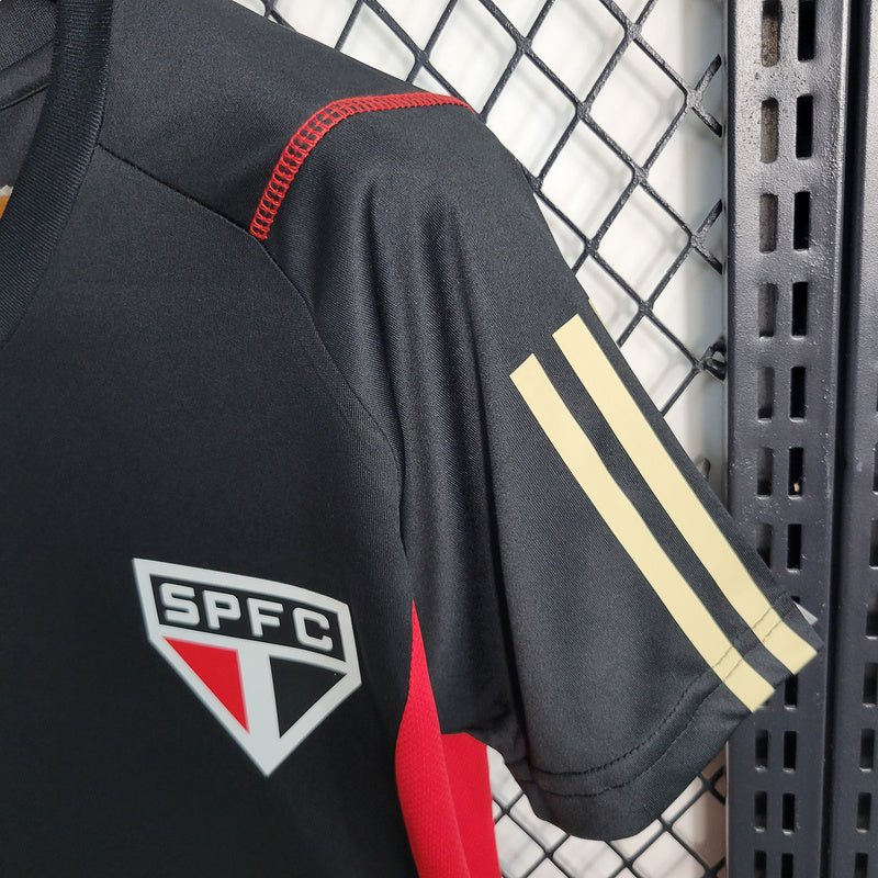 Camisa Feminina São Paulo Treino 23/24 Preto - Imagem 6
