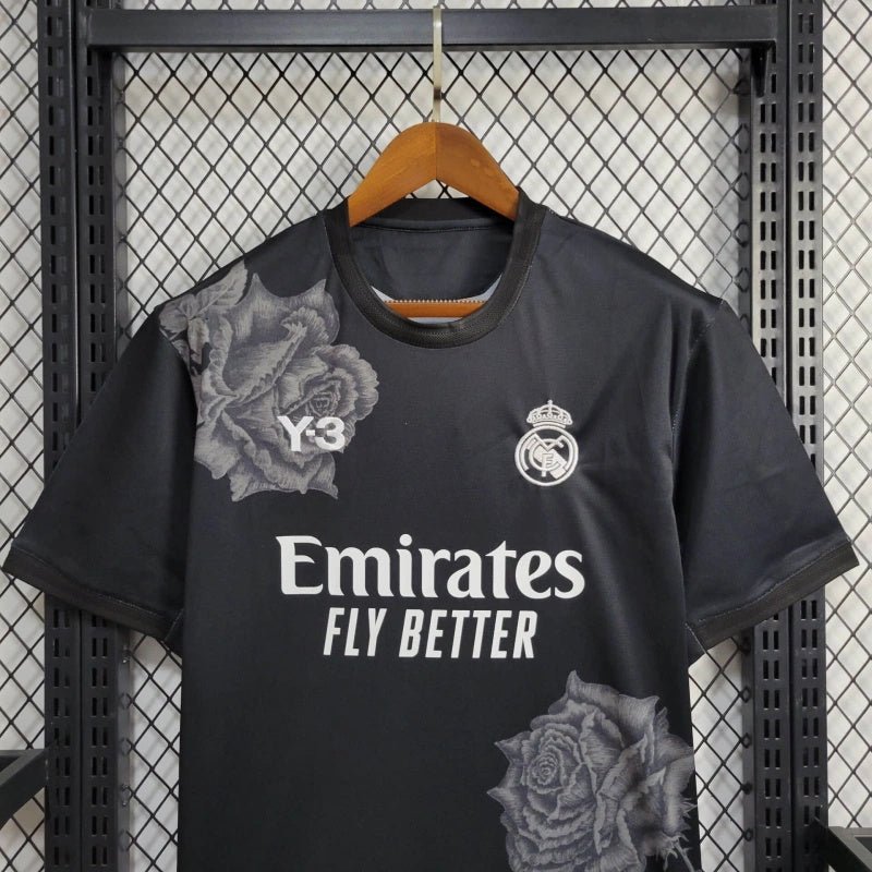 Camisa Edição Especial Y-3 Real Madrid 24/25 - Preto - Imagem 6