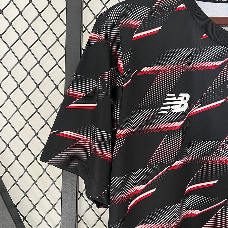Camisa do São Paulo Pre Jogo 24/25 - Preto - Imagem 6