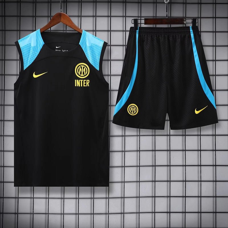 Kit Treino Inter de Milão 23/24 - Preto/Azul - Imagem 3