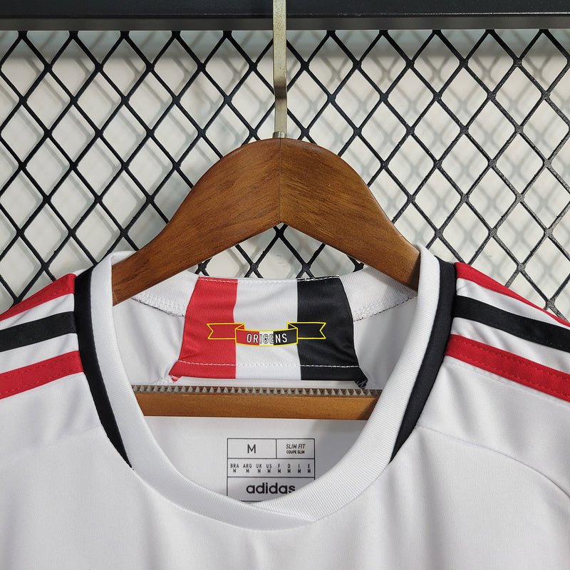 Camisa Feminina do São Paulo Home I 23/24 - Branco - Imagem 4