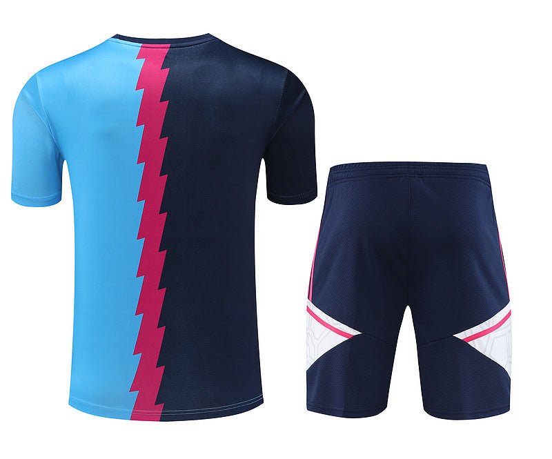 Kit Treino Arsenal II 23/24 - Azul Claro/Preto - Imagem 2