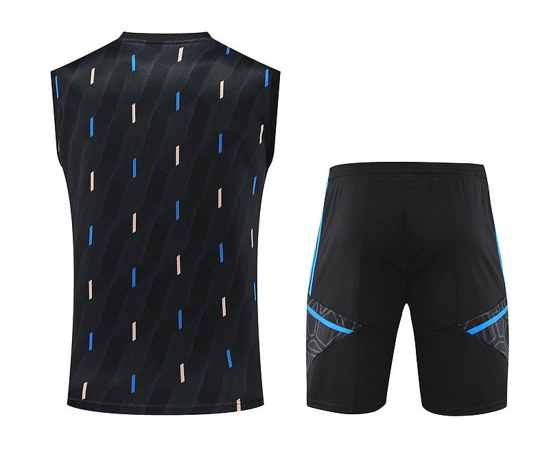 Kit de treino Manchester United 23/24 - Preto I - Imagem 2