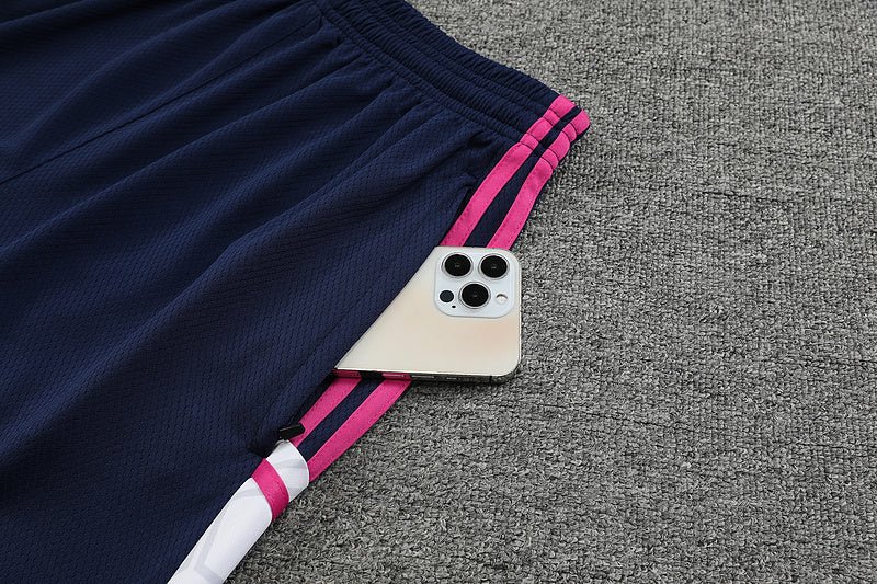 Kit Treino Arsenal II 23/24 - Azul Claro/Preto - Imagem 4