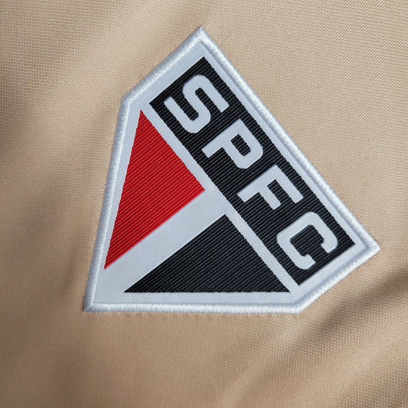 Blusa São Paulo Meio Ziper 23/24 - Bege - Imagem 2