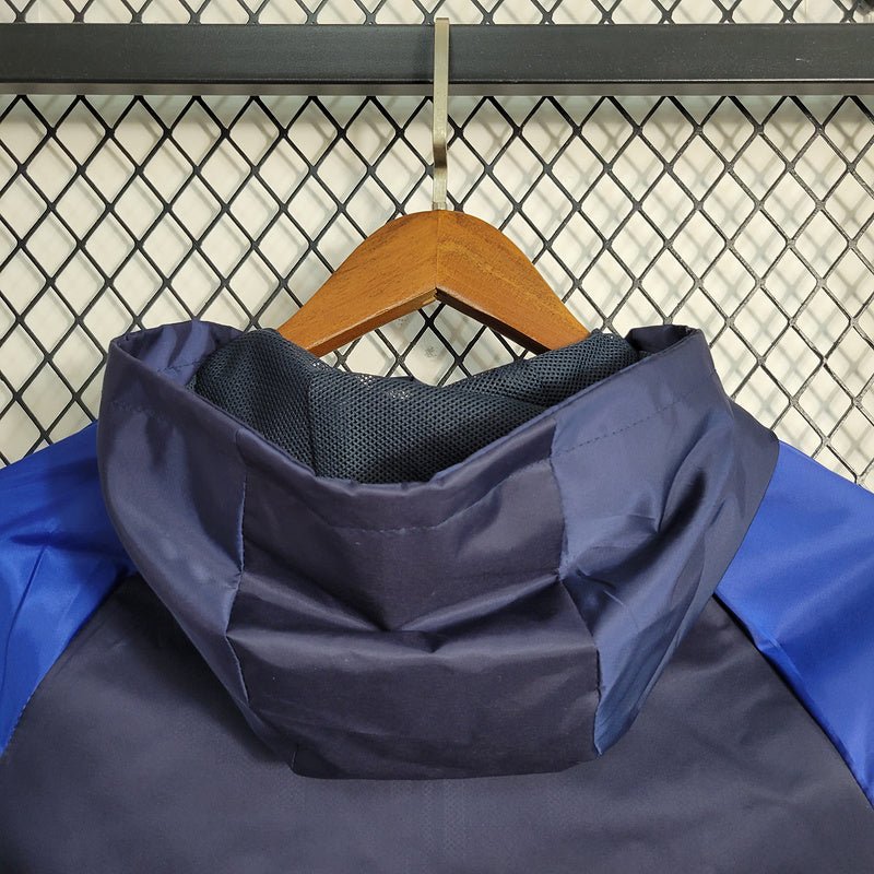 Corta Vento São Paulo 23/24 Preto + Azul - Imagem 7