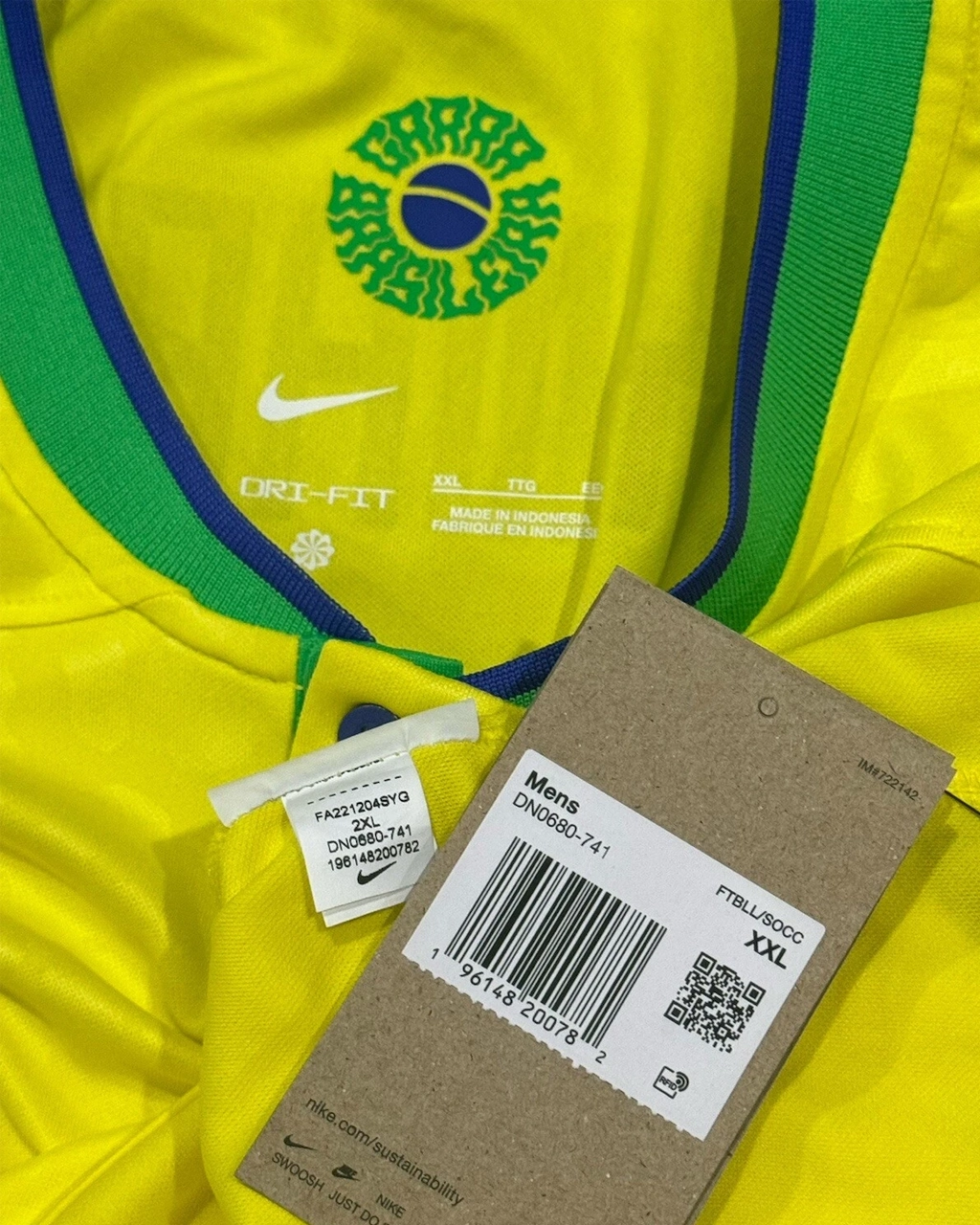 Camisa Retrô Brasil 2022/2023 Home Neymar 10 - Imagem 7