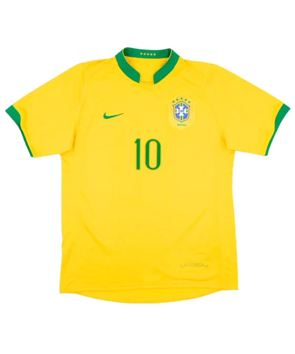 Camisa Retrô Brasil 2006/2008 Home Ronaldinho
