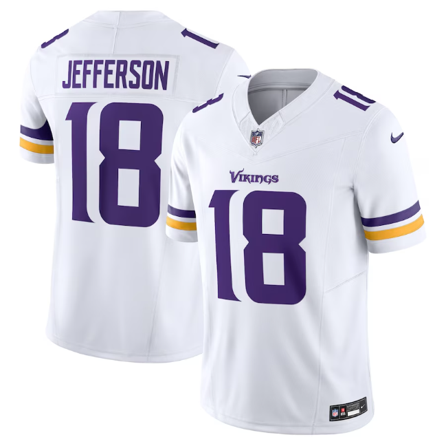 Camisa NFL Minnesota Vikings Vapor F.U.S.E. Limited Branca - Imagem 4