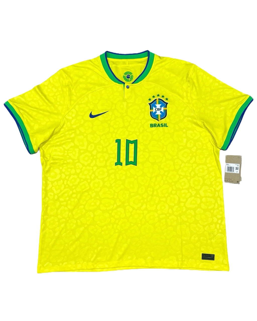 Camisa Retrô Brasil 2022/2023 Home Neymar 10 - Imagem 4