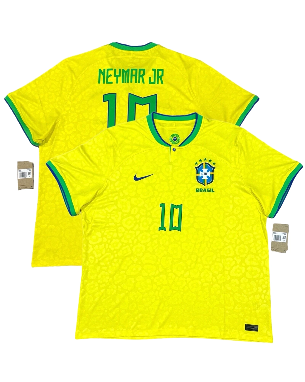 Camisa Retrô Brasil 2022/2023 Home Neymar 10