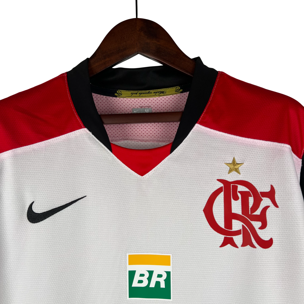 Camisa Flamengo lI Retro 2008/09 - Branca e Vermelha - Imagem 2