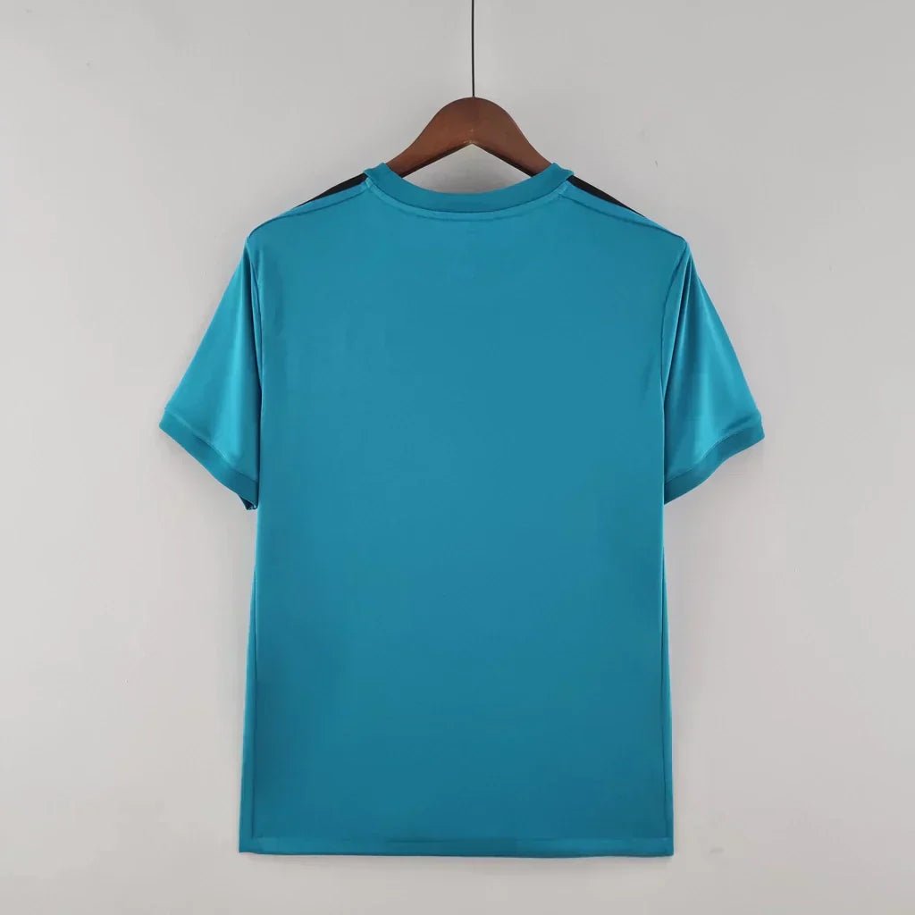 Camisa Retrô Real Madrid II Away 2017/18 Masculino Azul - Imagem 2