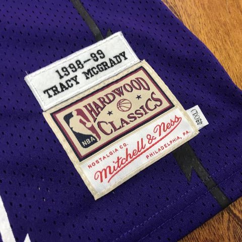 Regata NBA Toronto Raptors Retrô 1998-1999 Mitchell & Ness Authentic McGrady 1 - Azul - Imagem 3