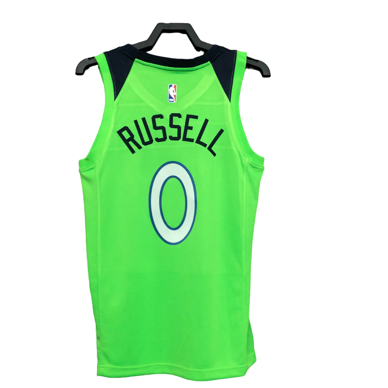 Regata NBA Minnesota Timberwolves Jordan Authentic Russell 0 - Verde - Imagem 2