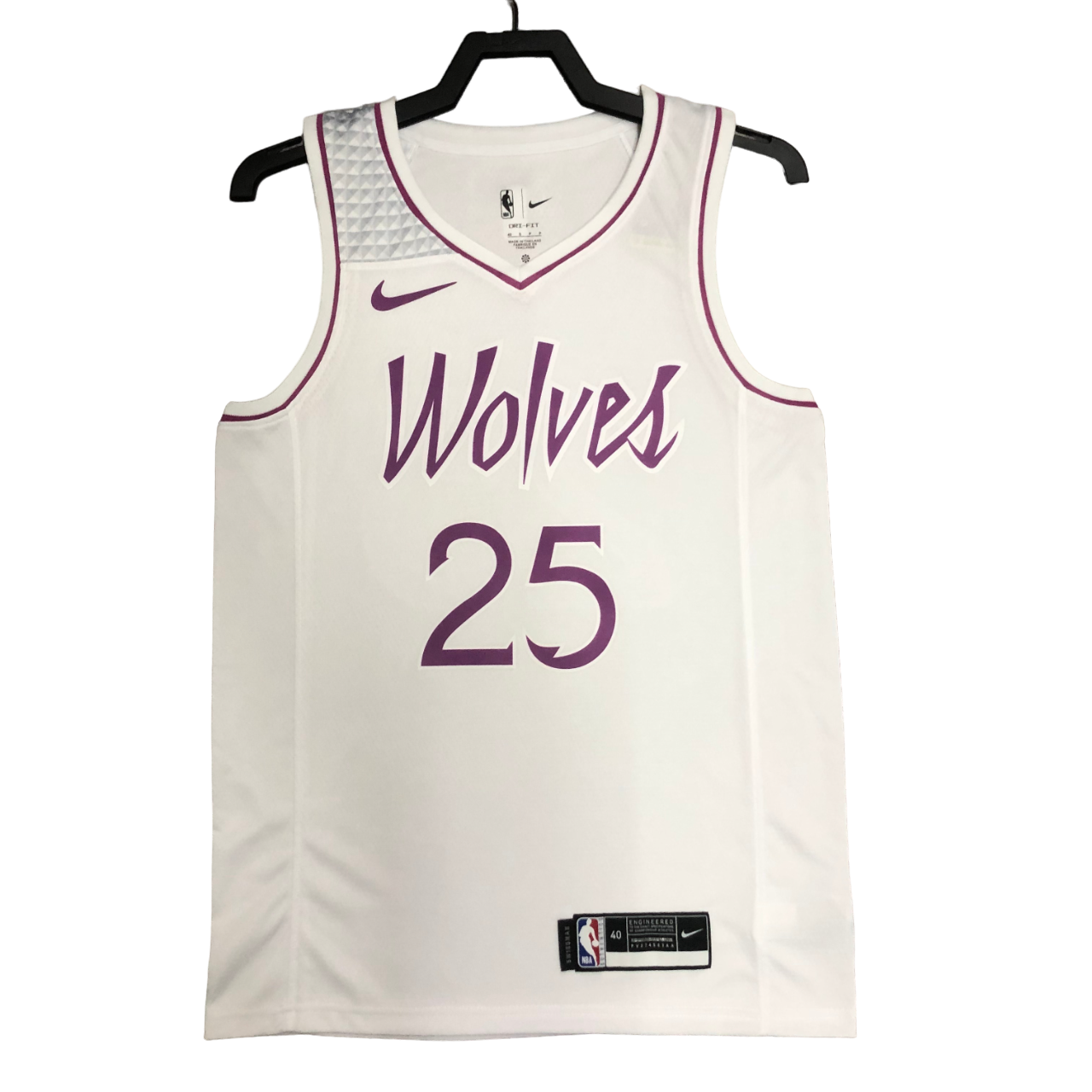 Regata NBA Minnesota Timberwolves Authentic Rose 25 - Branca