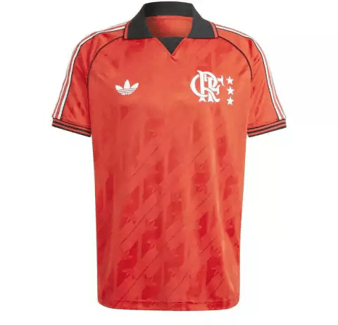 Camisa Flamengo Lifestyle 24/25 Torcedor Masculina - Vermelho
