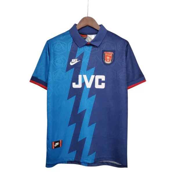 Camisa Retrô Arsenal Away 95/96 Torcedor Masculina - Azul Marinho