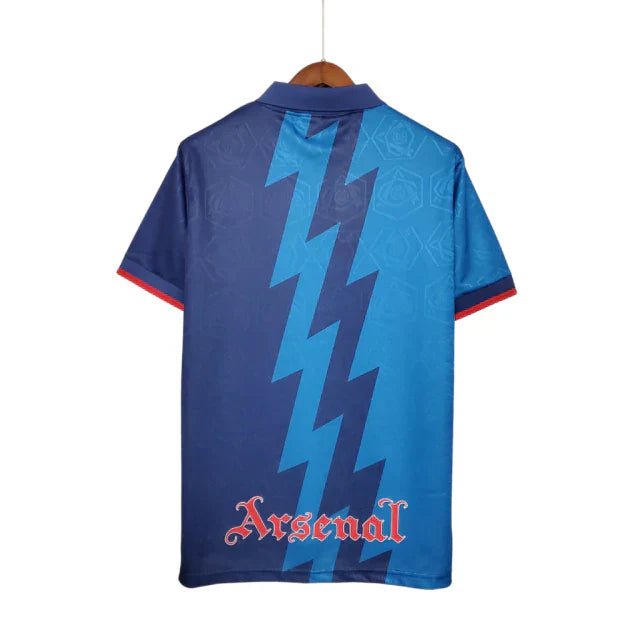 Camisa Retrô Arsenal Away 95/96 Torcedor Masculina - Azul Marinho - Imagem 2