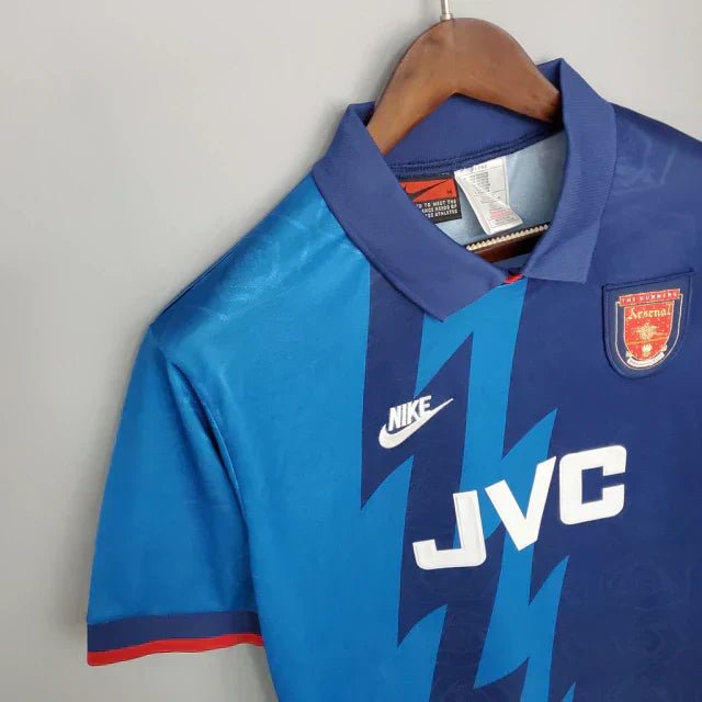 Camisa Retrô Arsenal Away 95/96 Torcedor Masculina - Azul Marinho - Imagem 4