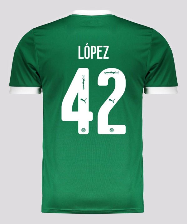 Camisa Palmeiras 2025/26 I - LÓPEZ N° 42