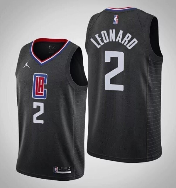 Regata NBA Los Angeles Clippers Authentic Swingman Leonard 2 - Preta
