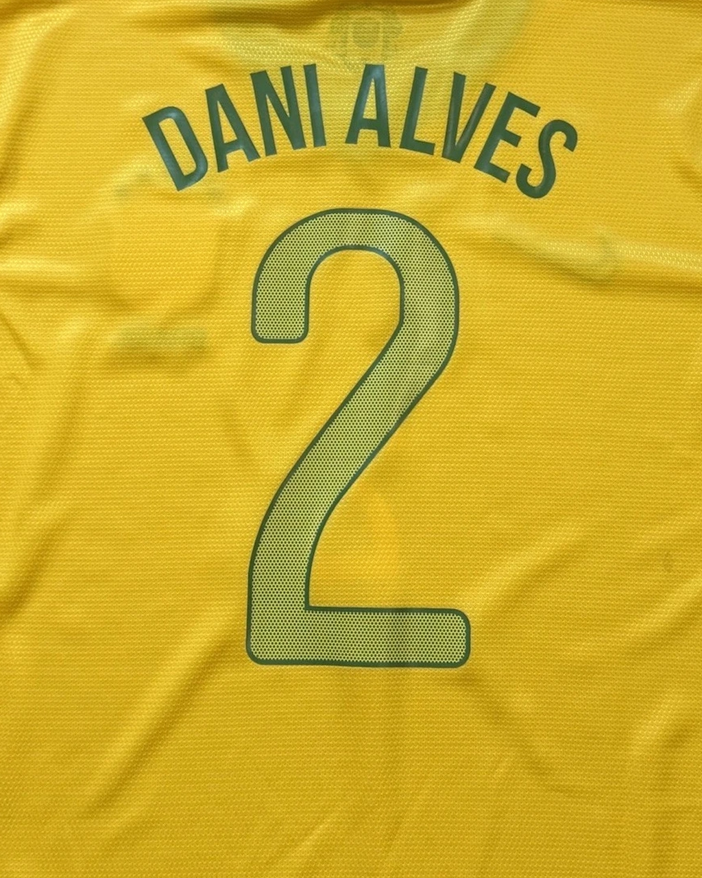 Camisa Da Seleção Brasileira 2012/13 Home Nº 2 Dani Alves- - Canarinho - Imagem 5