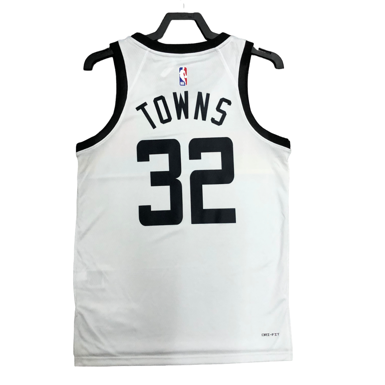 Regata NBA Minnesota Timberwolves City Edition Authentic Towns 32 - Branca - Imagem 2
