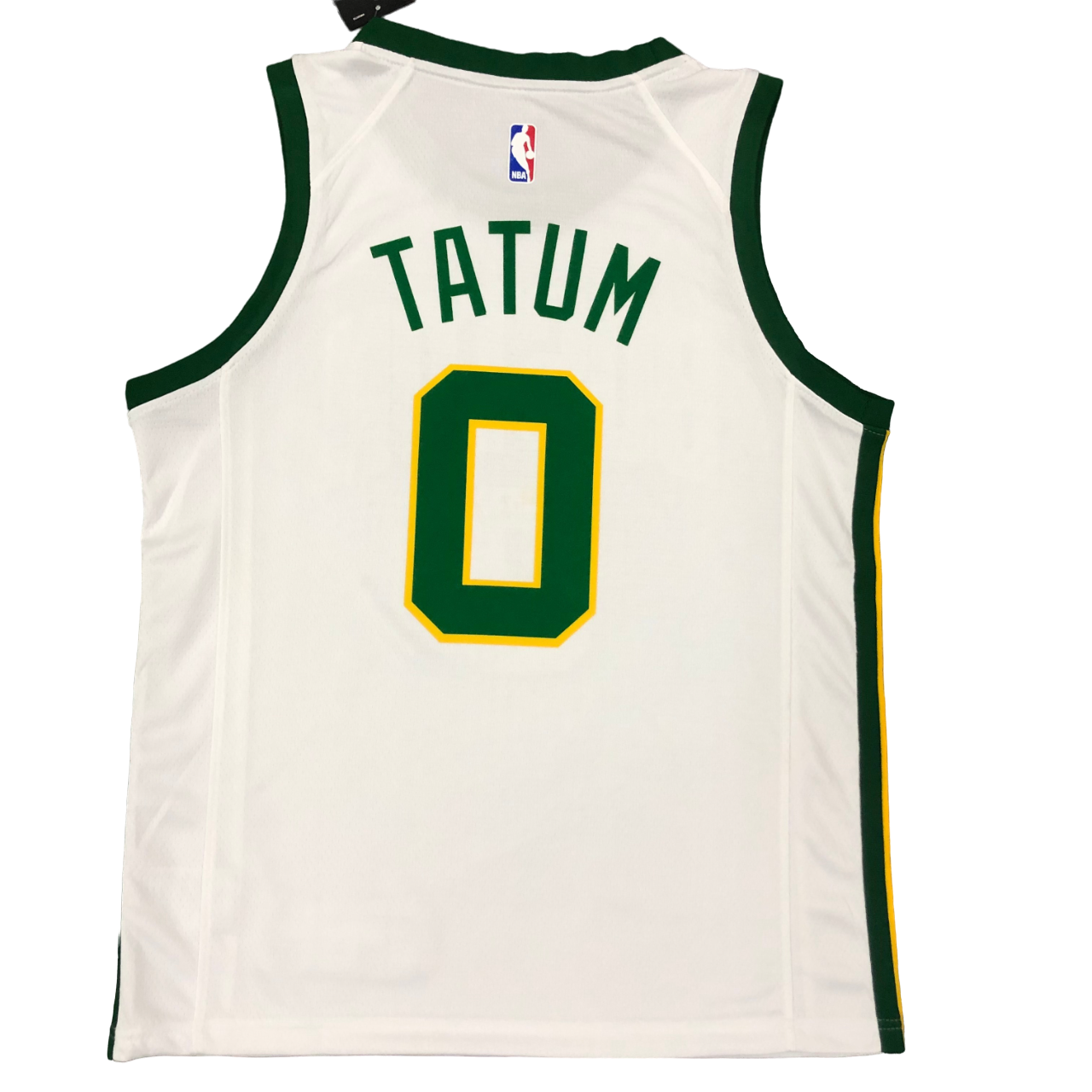 Regata NBA Boston Celtics Authentic Tatum 0 - Branca - Imagem 2