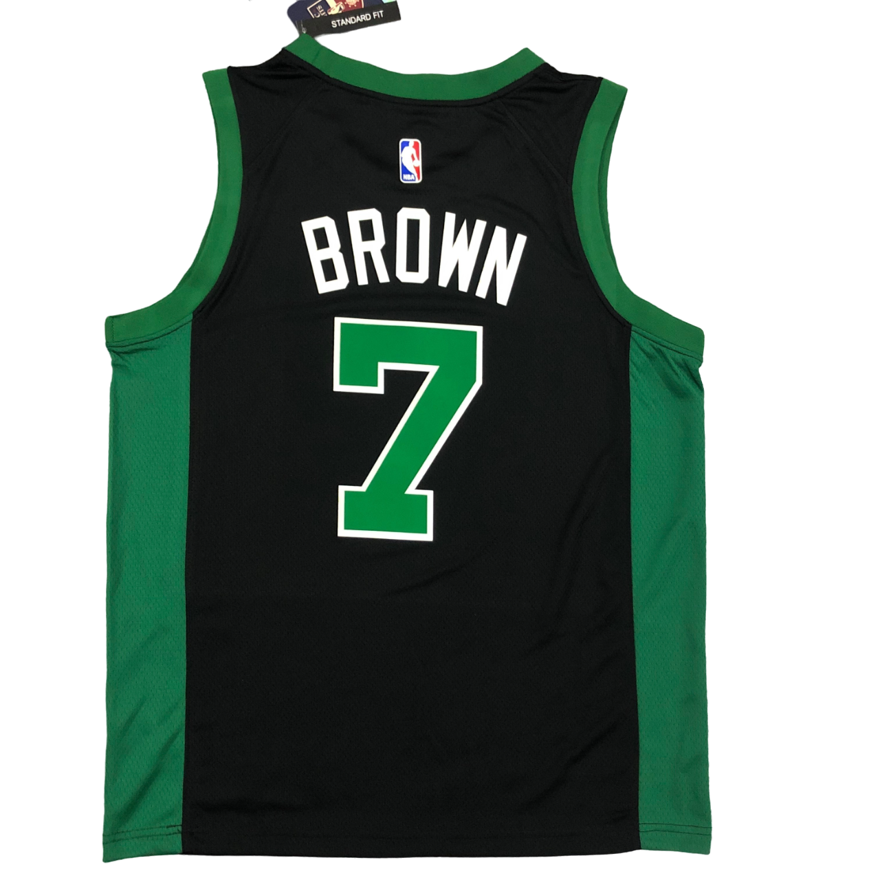Regata NBA Boston Celtics Jordan Authentic Brown 7 - Preta e Verde - Imagem 2
