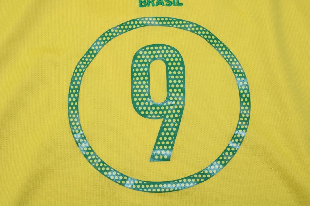 Camisa Retrô Brasil Home Confederations Versão 04/06 "Adriano" N°.9 - Imagem 7
