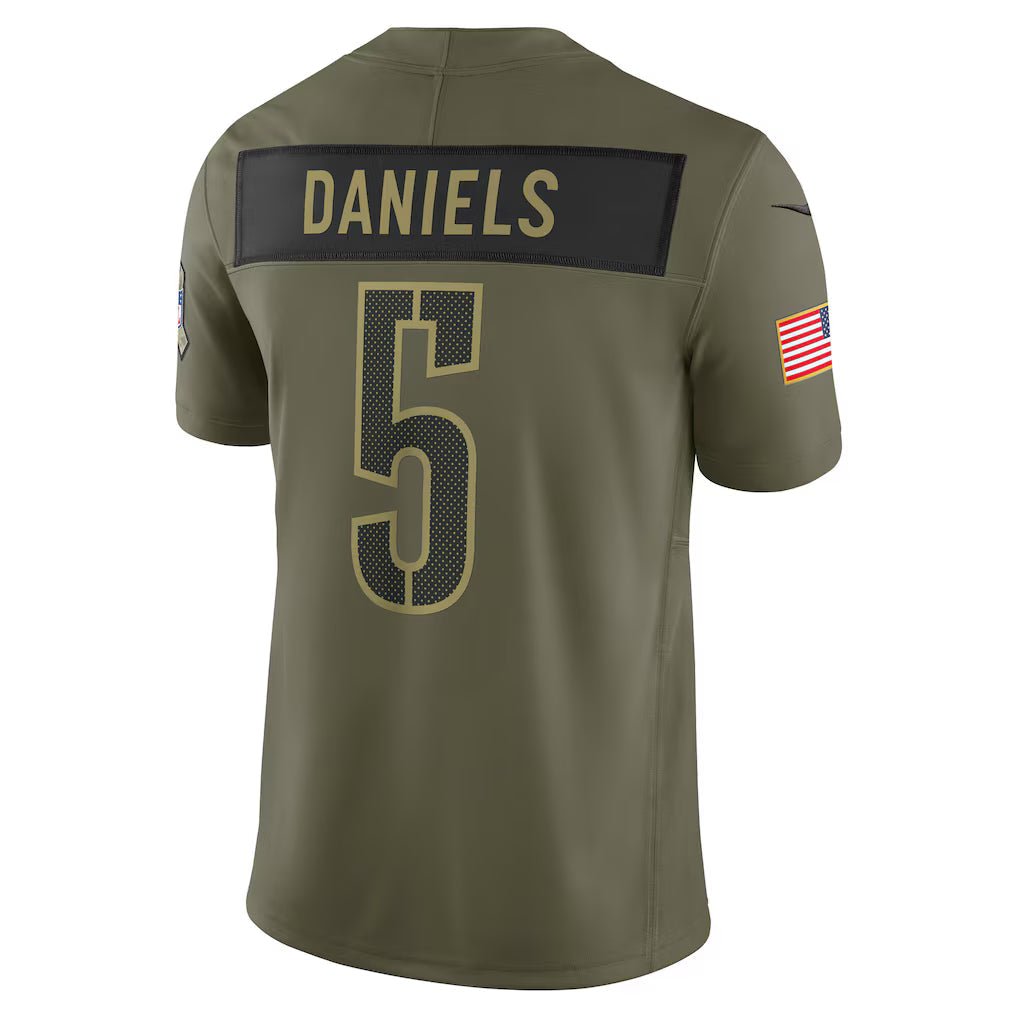 Camisa NFL Washington Commanders Vapor F.U.S.E. Limited Jersey Salute To Service 2025 - Imagem 3