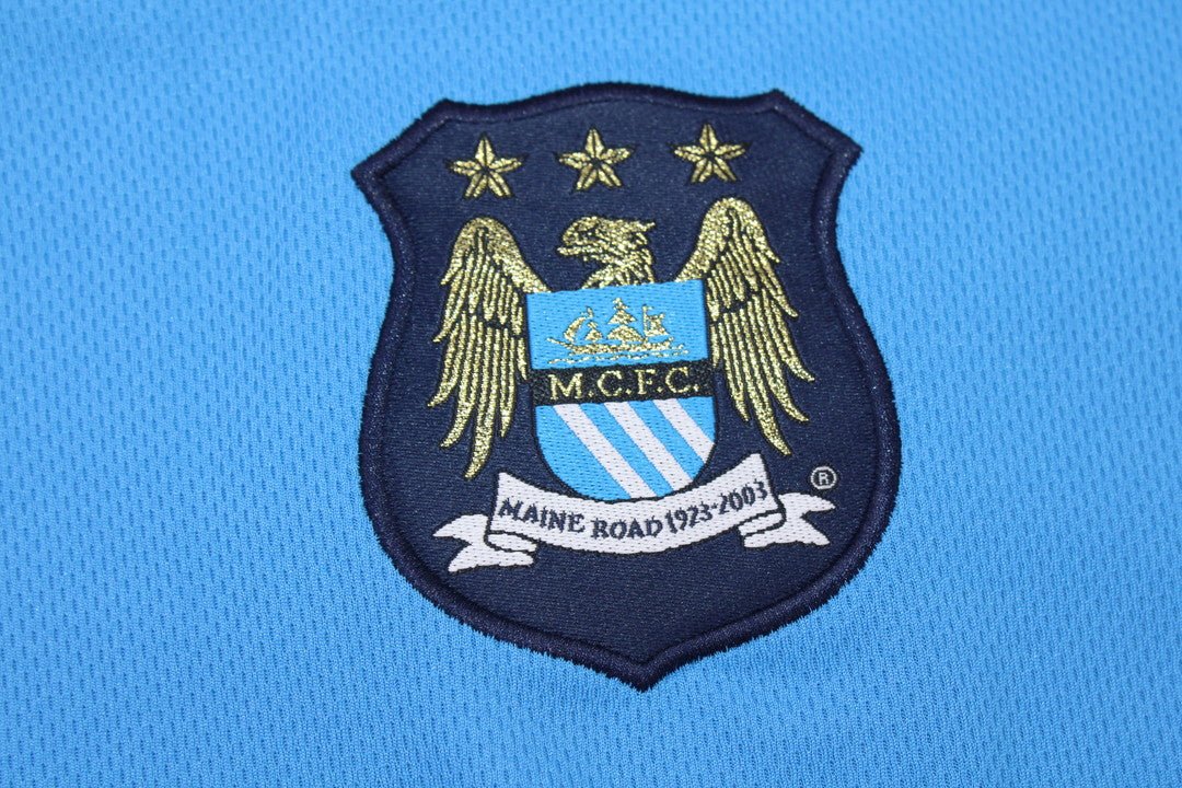 Camisa Manchester City Home 01/02 - Versão Retrô "Haaland" Nº 15 - Imagem 11
