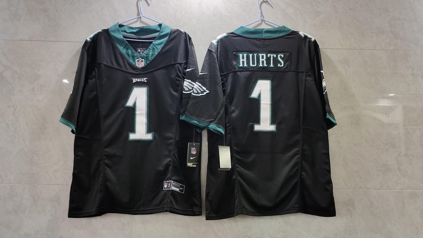 Camisa NFL Philadelphia Eagles Vapor F.U.S.E. Limited Jersey Preta - Imagem 5