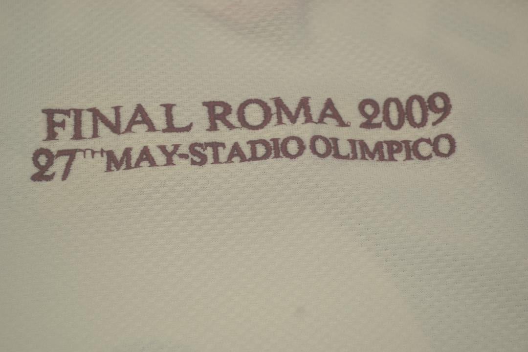 Camisa Manchester United UCL Final 08/09 - Versão Retrô - Imagem 9